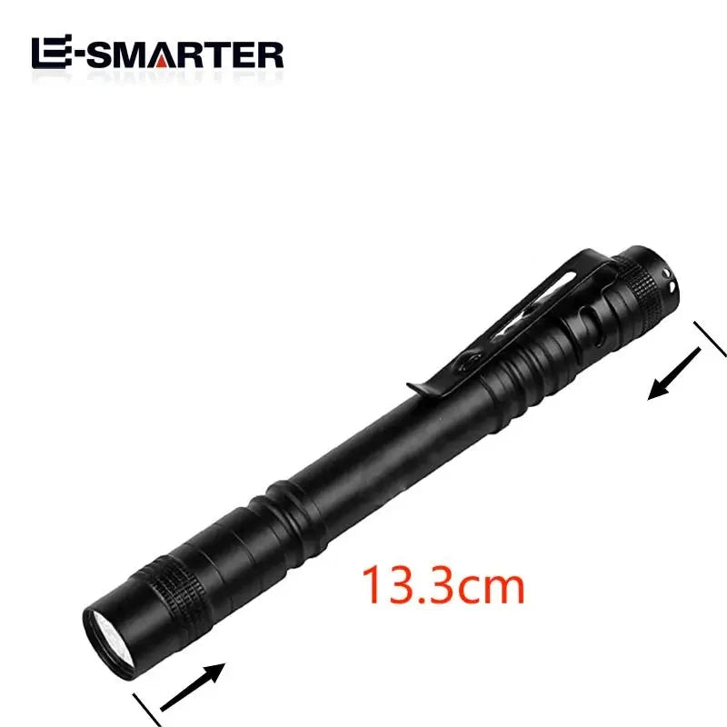 ESMARTER Mini Pen Flashlight | Compact LED Torch for Work and Outdoor Use detail view