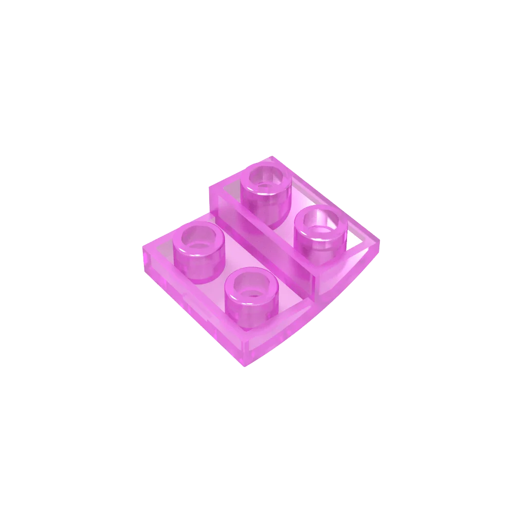 Gobricks GDS-1270 Slope, Curved 2 x 2 Inverted | Compatible with Lego 32803 Building lifestyle view