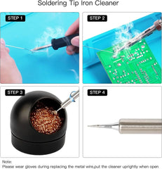 Soldering Iron Tip Cleaner Ball Mesh Filter alternate view