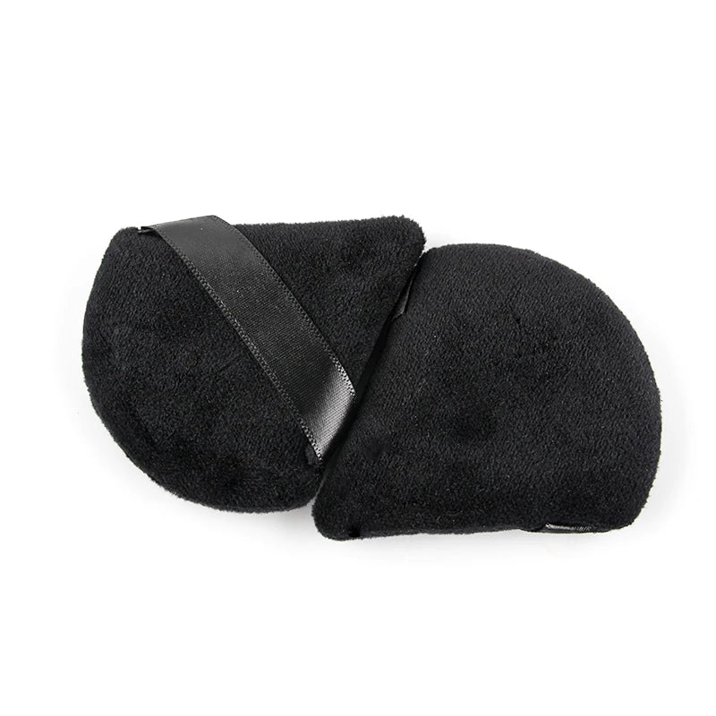 1/2/4pcs Triangle Powder Puff Soft Velvet Facial Makeup Sponge Puff Mixer Beauty Foun lifestyle view