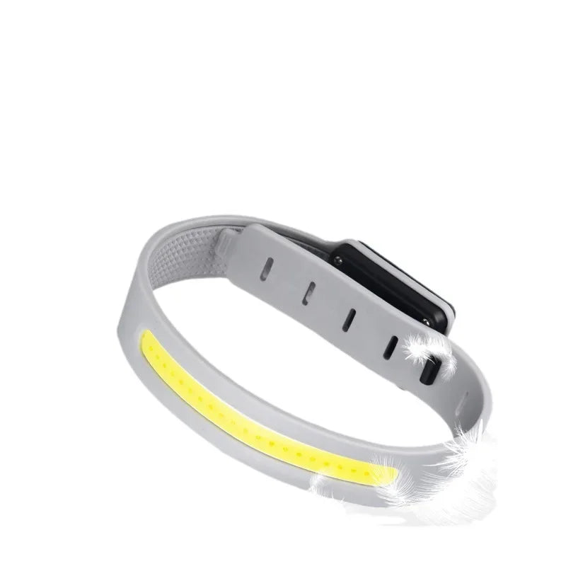 Ultralight COB Running Light | Rechargeable LED Bracelet for Night Safety lifestyle view