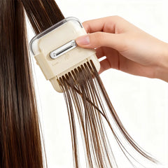Double-Headed Manual Hair Cutting Tool 6-in-1 Trimmer Comb Bang Thinning Remover Salon Styling Suppl