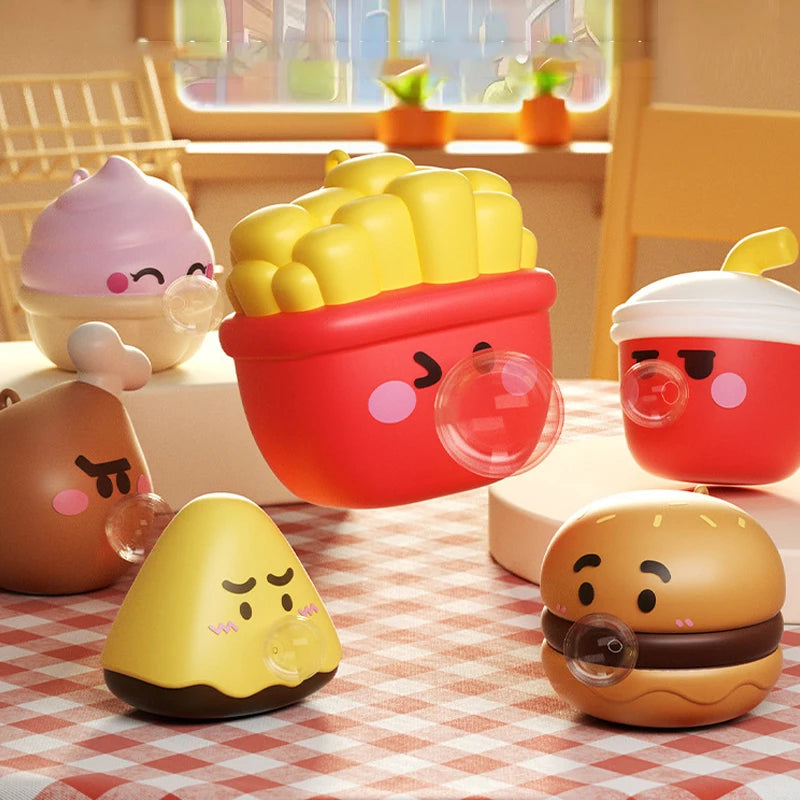 Cute Food Series Spitting Bubbles Squishy Toys | Stress Relief Sensory Fidget for Adu lifestyle view
