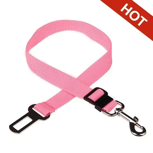 Dog Seat Belt | Quick Release Pet Safety Belt for Car Travel lifestyle view