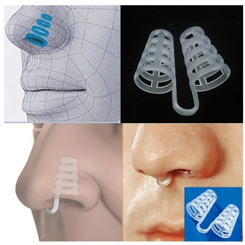 Nasal Dilators for Snoring | Soft Silicone Nose Vents for Better Breathing