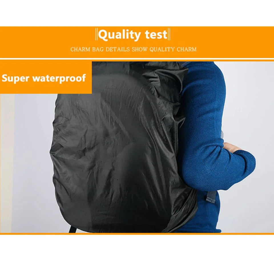 Backpack Rain Cover | Waterproof and Dustproof Backpack Shield for Outdoor Adventur additional angle