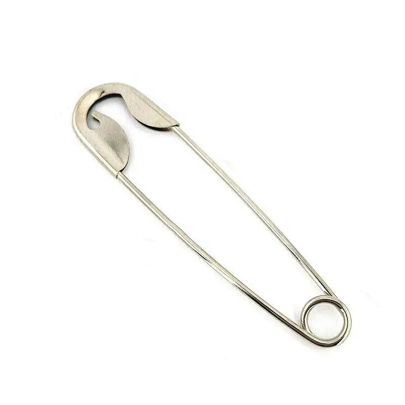 【Xia2】Large Safety Pin Metal Hair Claws Barrettes For Women Girls Hair Accessories Hairclips Hairpins Headwear Gifts{S}