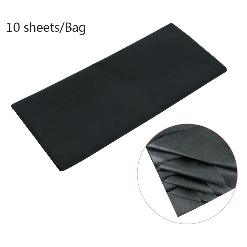10pcs Unbleached Flower Wrapping Tissue Paper | 65x50cm Wedding Party Gift Wrap detail view