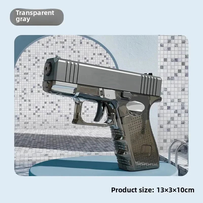 Hot Mini Desert Eagle Water Gun | Continuous Firing Toy Pistol for Summer Outdoor Fun lifestyle view