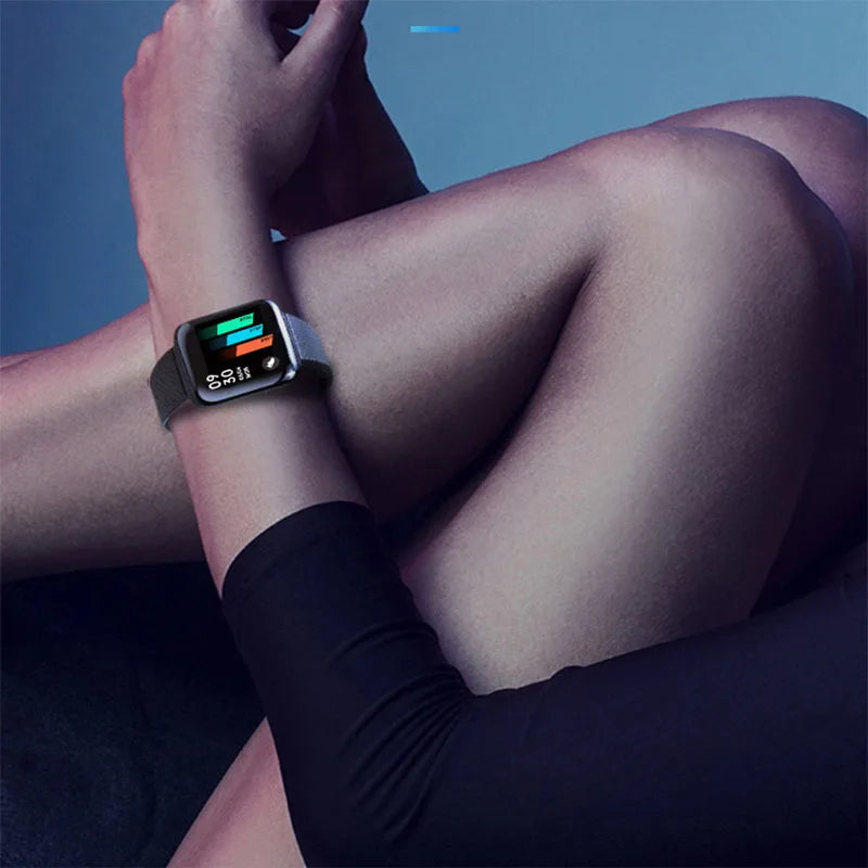 116Plus Smart Watch for Men Women Kids Gift Message Remind Music Control Sport Step additional angle