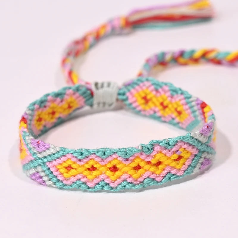Rope Weave Bohemia Friendship Bracelet | Handmade Summer Beach Style Jewelry alternate view