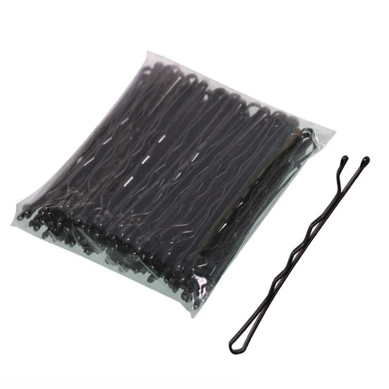 50/100/150PC Black Hairpins For Women Hair Clip Lady Bobby Pins Invisible Wave Hairgr alternate view