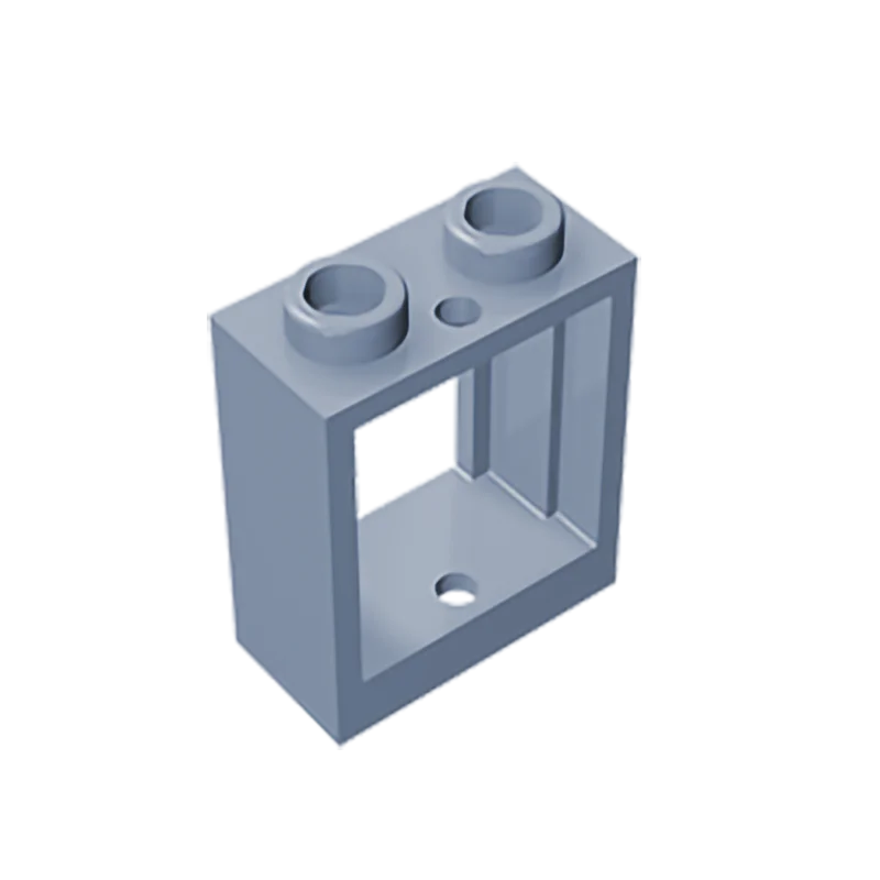 Gobricks GDS-783 Frame 1x2x2 Window | Compatible Building Block for DIY Projects detail view