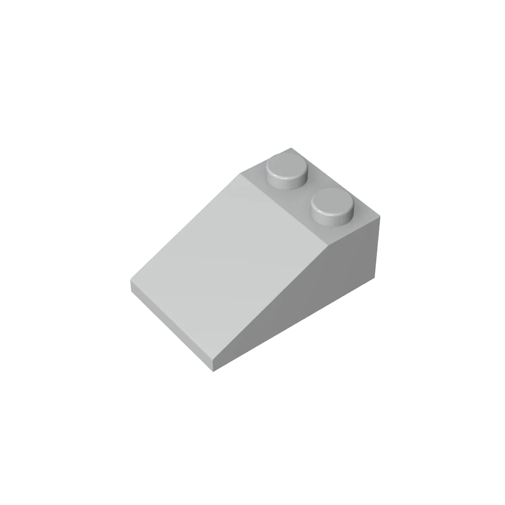 Gobricks Slope 33° 3 x 2 Building Block | Compatible with Lego 3298 detail view