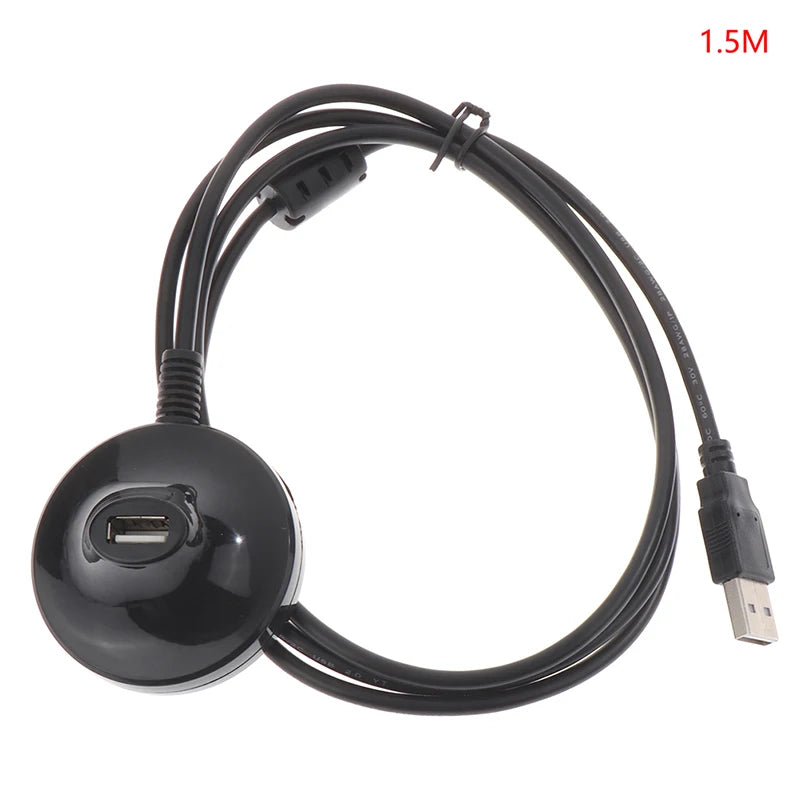 USB 2.0 Extender Cable with Docking Base | Male to Female Adapter for Laptop and Peri alternate view