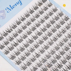 Easy Self Application Fish Tail Manga Cat Eye Lashes 120Pcs Fluffy Natural Long Reusa alternate view