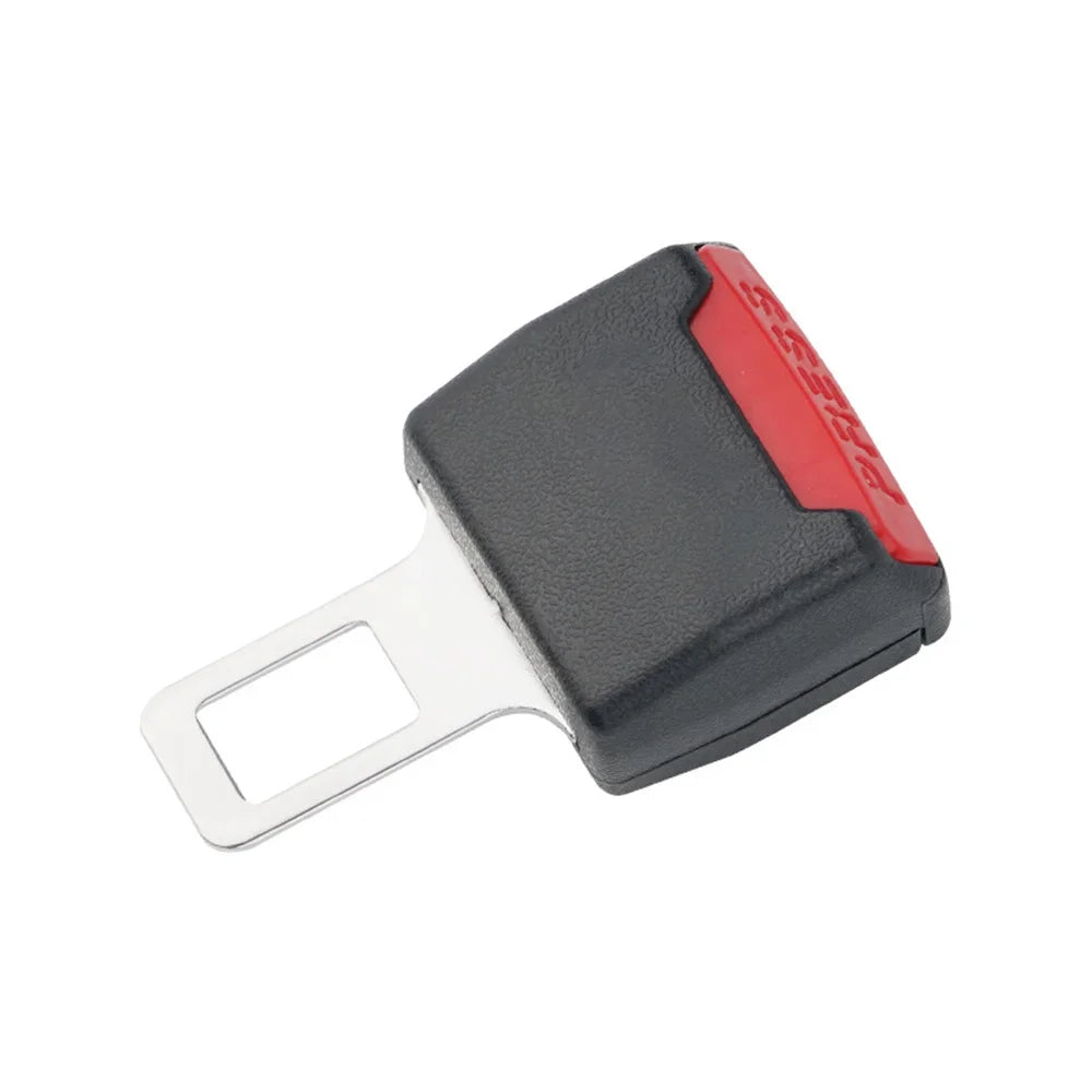 Car Safety Seat Belt Clip Extender Seatbelt Lock Buckle Plug Thick Insert Socket Conve close-up view