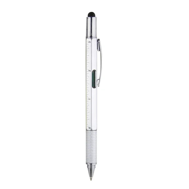 7 in 1 Multifunction Ballpoint Pen | EDC Hand Tool with Ruler Screwdriver Stylus Le additional angle