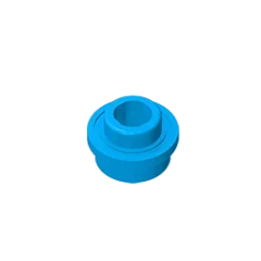 Gobricks GDS-603 PL.ROUND 1X1 W. THROUGHG. HOLE | Compatible Building Brick lifestyle view
