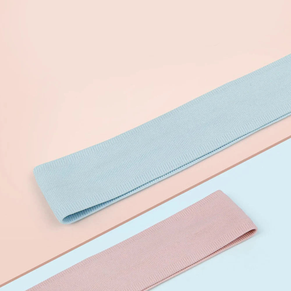 Men Sport Elastic Headbands Thick Non-Slip Sweatband Sports Gym Headband Women Men Bre close-up view