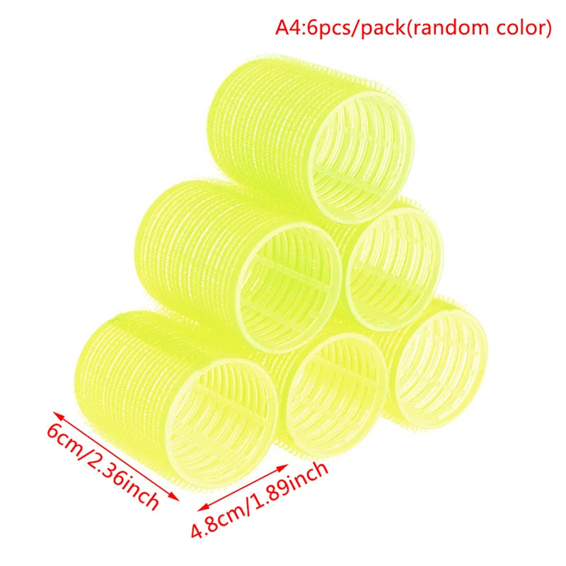 Hair Volume Curlers No Heat Self-Grip Hair Holding Rollers Heatless Curls Modeler Salon detail view