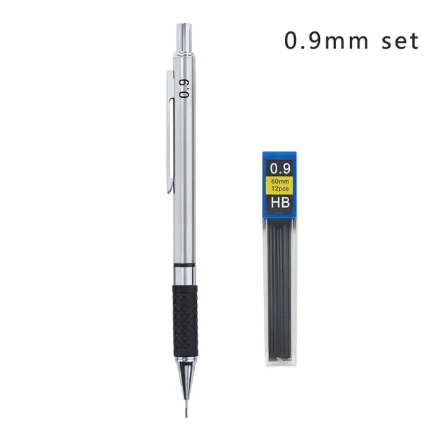 Metal Mechanical Pencil Set close-up view