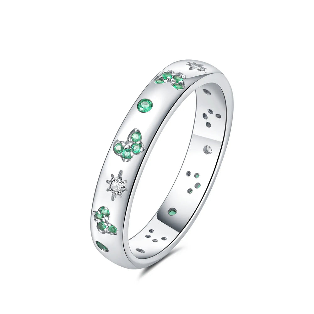 Hot Sale 2025 Original 925 Sterling SilverPanda Animal Closed Rings For Women Fashionabl detail view