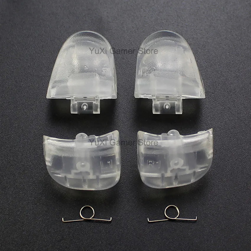 PS5 Trigger Button Replacement Set | L1 R1 L2 R2 Buttons with Springs for BDM-010 020 close-up view