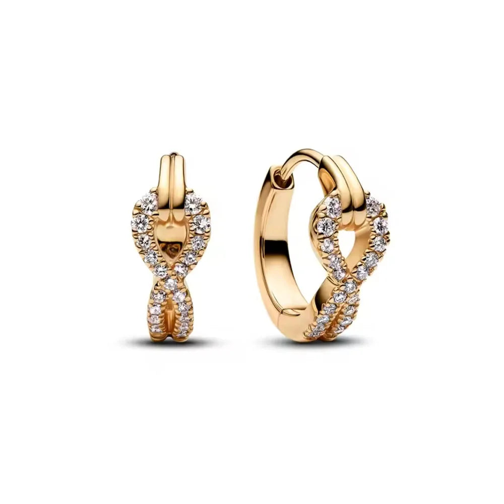 925 Silver Heart and Butterfly Stud Earrings | Elegant Fine Jewelry Gift for Women detail view