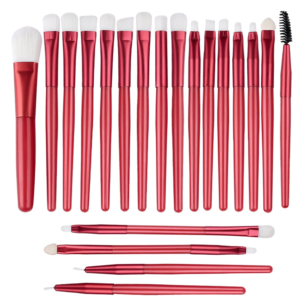 20pcs Eye Makeup Brush Set Portable Soft Makeup Brushes Beauty Tools Foundation Eyesh lifestyle view