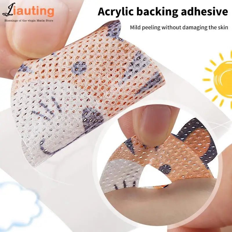 Children Cartoon Night Sleep Mouth Tape | Anti-Snoring Stickers for Nasal Breathing lifestyle view