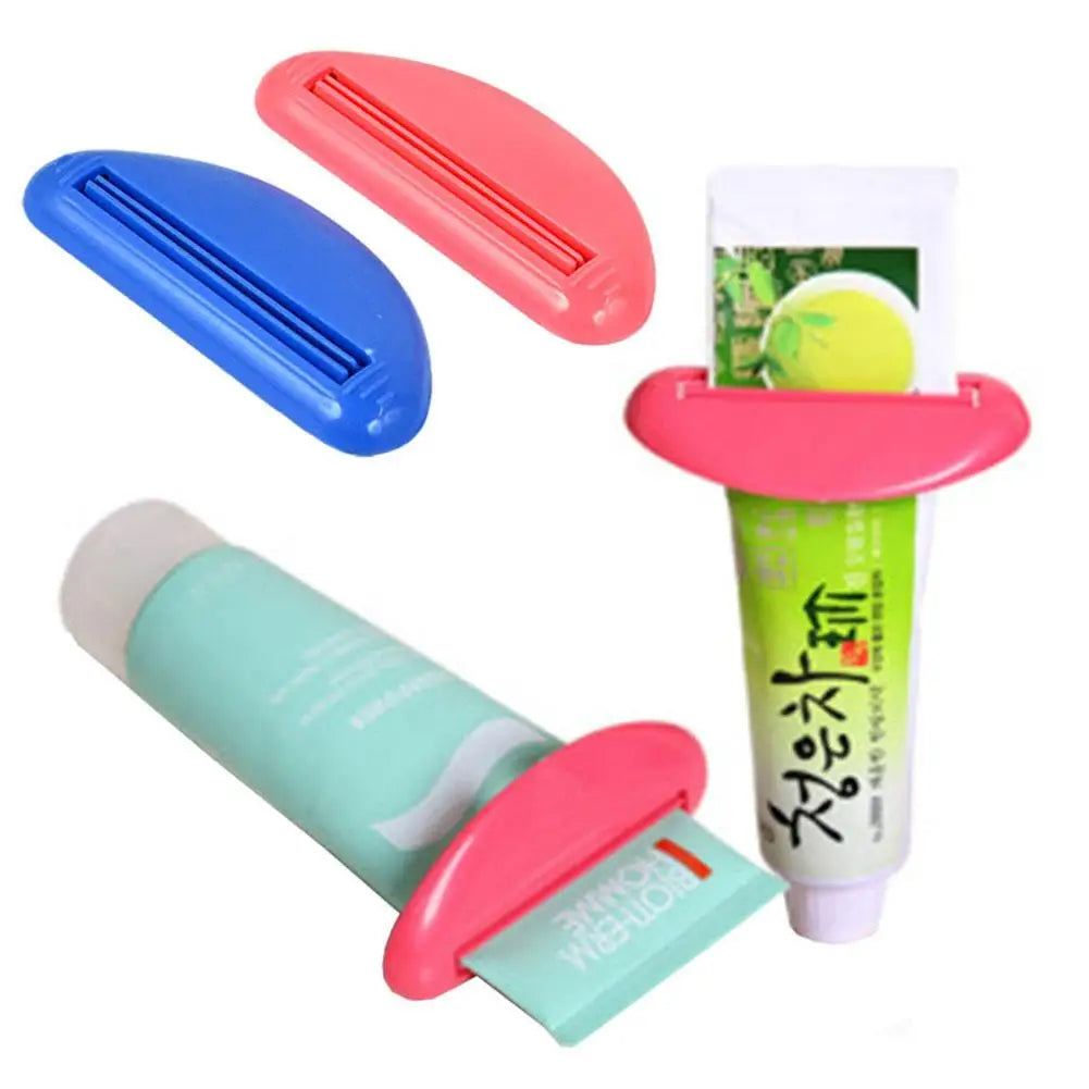 1pcs Multifunction Manual Toothpaste Dispenser Cream Tube Squeezer Bathroom Squeeze Past detail view