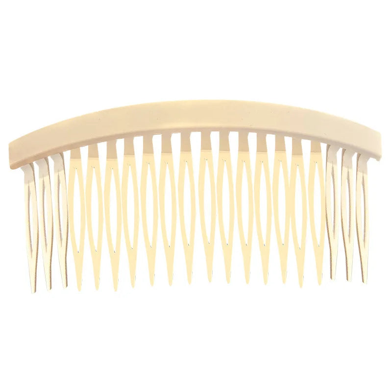 1Pcs Colorful Plastic Side Hair Twist Combs French Twist Comb Women Fine Hair Clips Hairs Styling Accessories Wholesale 7 Colors