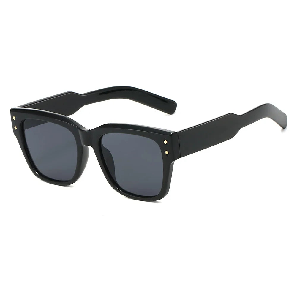 Classic Square Sunglasses UV400 | Unisex Fashion Shades additional angle