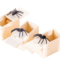 Trick Spider Funny Scare Box Wooden Hidden Box Quality Prank Wooden Scare Box Fun Game P detail view