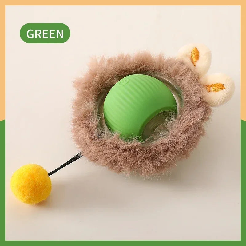 Interactive Cat Ball | Automatic Rolling Toy with Motion Sensors alternate view