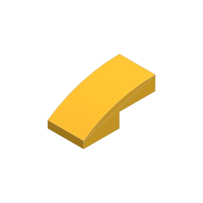 50pcs 11477 Slope Curved 2 x 1 Bricks Bulk | Modular Building Blocks for MOC alternate view