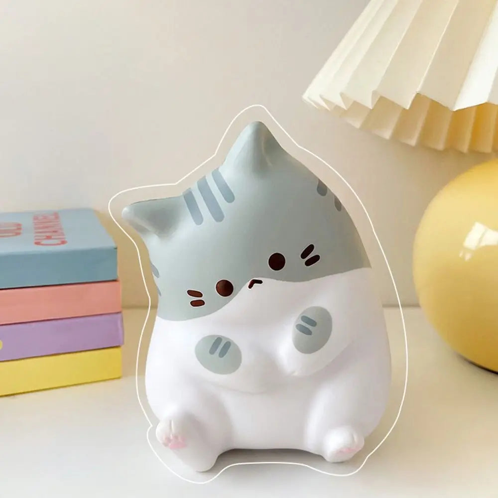 Cat Stress Relief Squishy Toy | Slow Rising Squeeze Toy additional angle