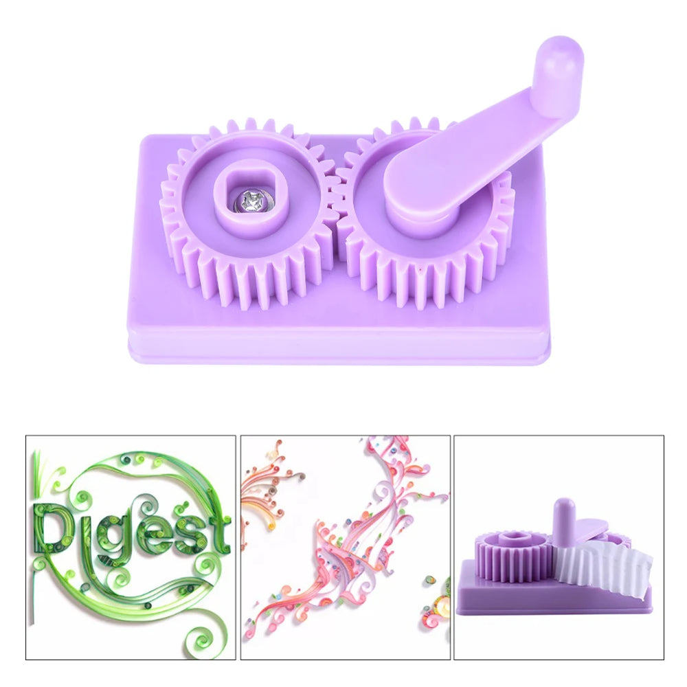 Paper Quilling Crimper Tool | Handheld Crimping Wheel for Card Making and Paper Art detail view