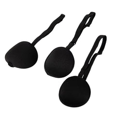Single Eye Patch for Pirate Cosplay & Sleep Aid | Black Unisex Eyepatch