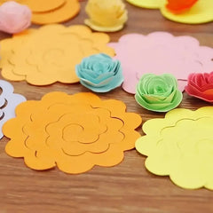 20/40pcs Roll Rose Flower Quilling Paper Strips Craft Make Paper Fake Flowers Kit for DIY Handmade Scrapbooking Quilling Sets
