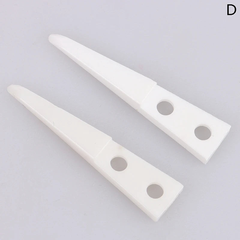 Anti-static Ceramic Tweezers Set | 2pcs Straight and Curved Tip for Electronics Repai alternate view