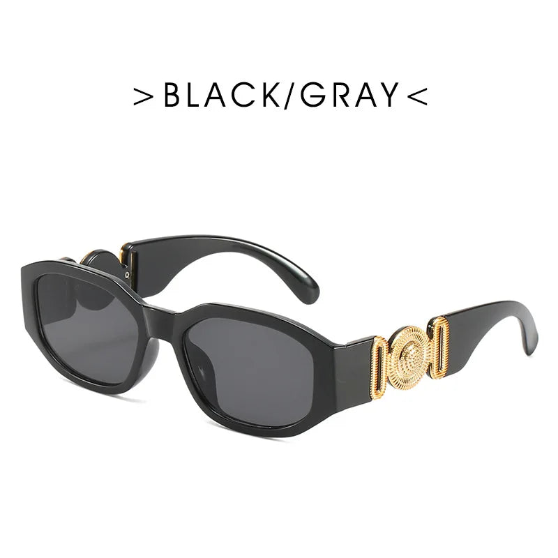 Vintage Square Luxury Small Frame Sunglasses Men Women Rectangle Brand Design Fashion Square Sun Glasses Shades Vintage Glasses