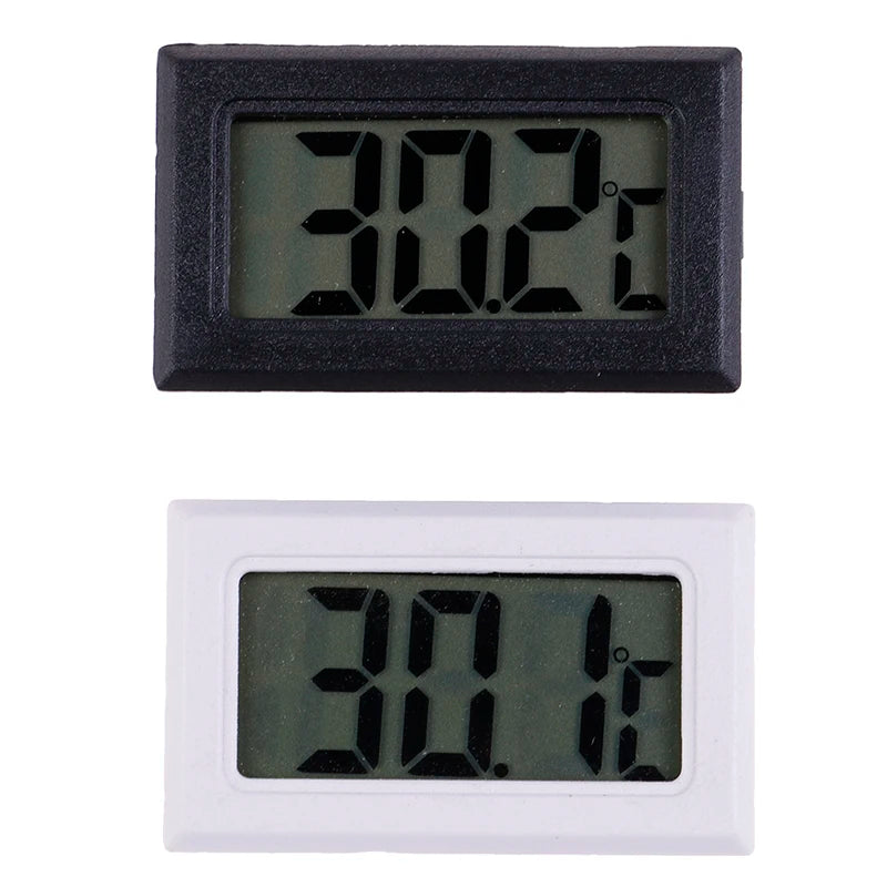 Mini Digital LCD Temperature Humidity Meter | Indoor Thermometer Hygrometer with Pr additional angle