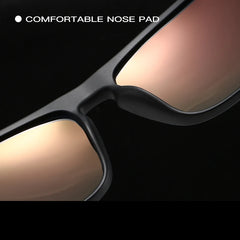 KAROS Polarized Sunglasses | UV400 Square Shades for Outdoor Sports detail view