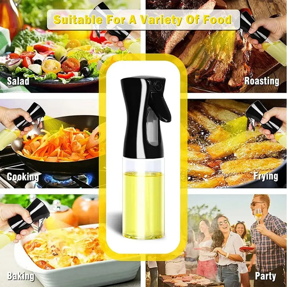 200ml 300ml 500ml Oil Spray Bottle | Kitchen Cooking Olive Oil Dispenser lifestyle view
