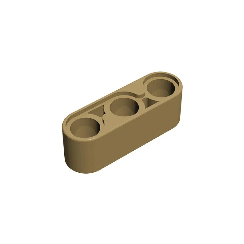 Gobricks GDS-663 Technical Liftarm Thick 1 x 3 | Compatible Building Block for DIY additional angle