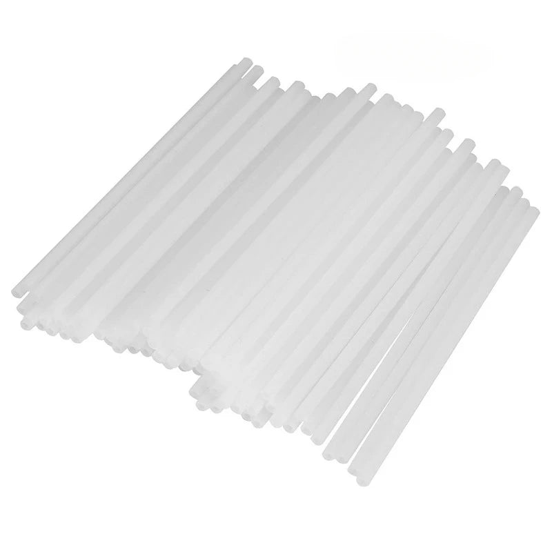 50/100Pcs Chocolate White Acrylic Lollipop Stick Great Reusable Candy Dessert Bakewar lifestyle view