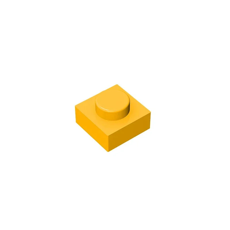 Gobricks GDS-501 Plate 1 x 1 | Compatible Building Block for Creative Builds detail view