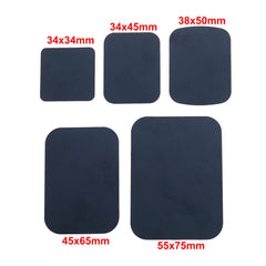Black Magnetic Iron Metal Plate For Car Phone Holder 10 Pcs detail view